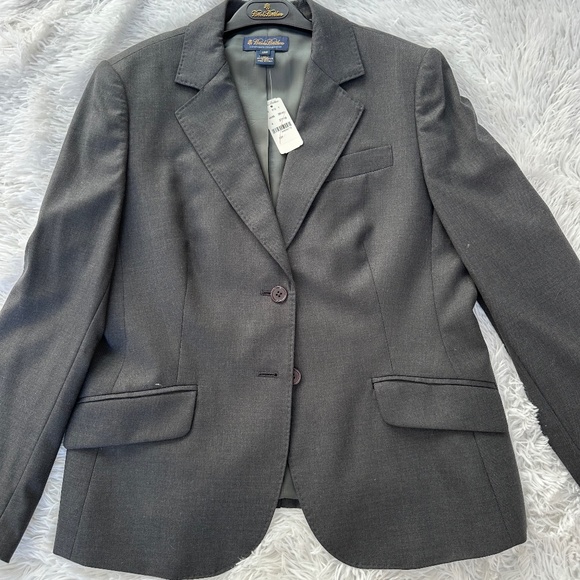 Brooks Brothers Jackets & Blazers - Womens Black Corporate Collection Blazer (Size: 12P)  - Brooks Brothers
